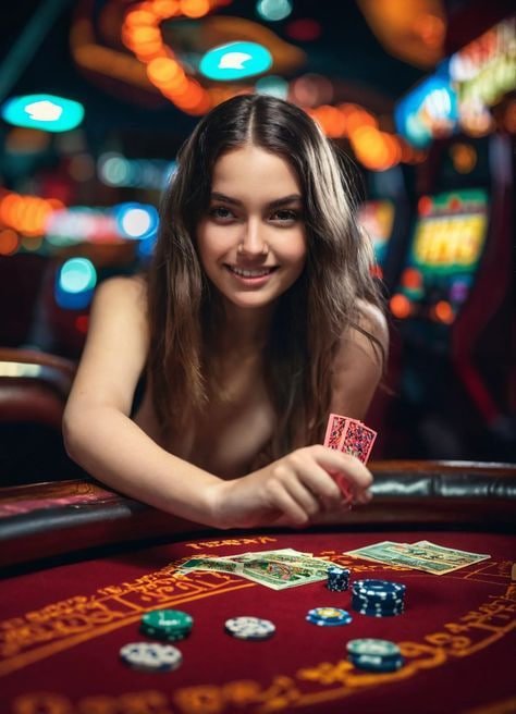 Antarmuka Infinite Blackjack di polo188 menampilkan dealer langsung dan area taruhan
